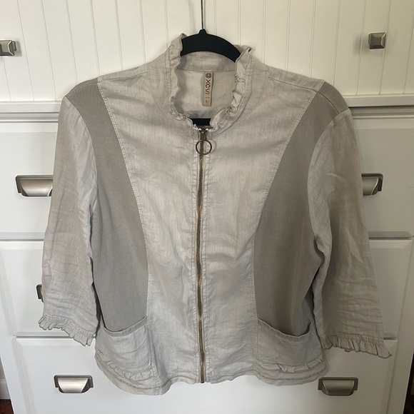 XCVI Ludie Linen Jacket - Picture 5 of 11